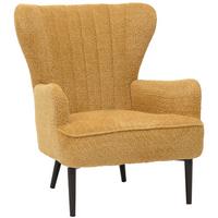 LOUNGE-SESSEL Gelb - Gelb, Textil (75/80/78cm) - MCW