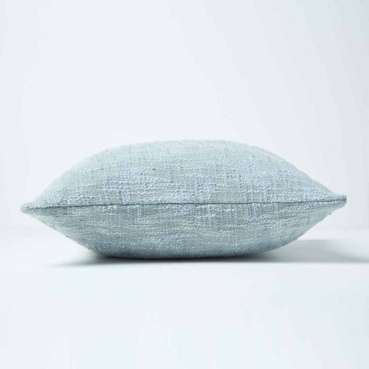 KISSENHÜLLE Nirvana Slub 45/45 cm, 100% Baumwolle - Grau, Textil (45/45cm) - Homescapes