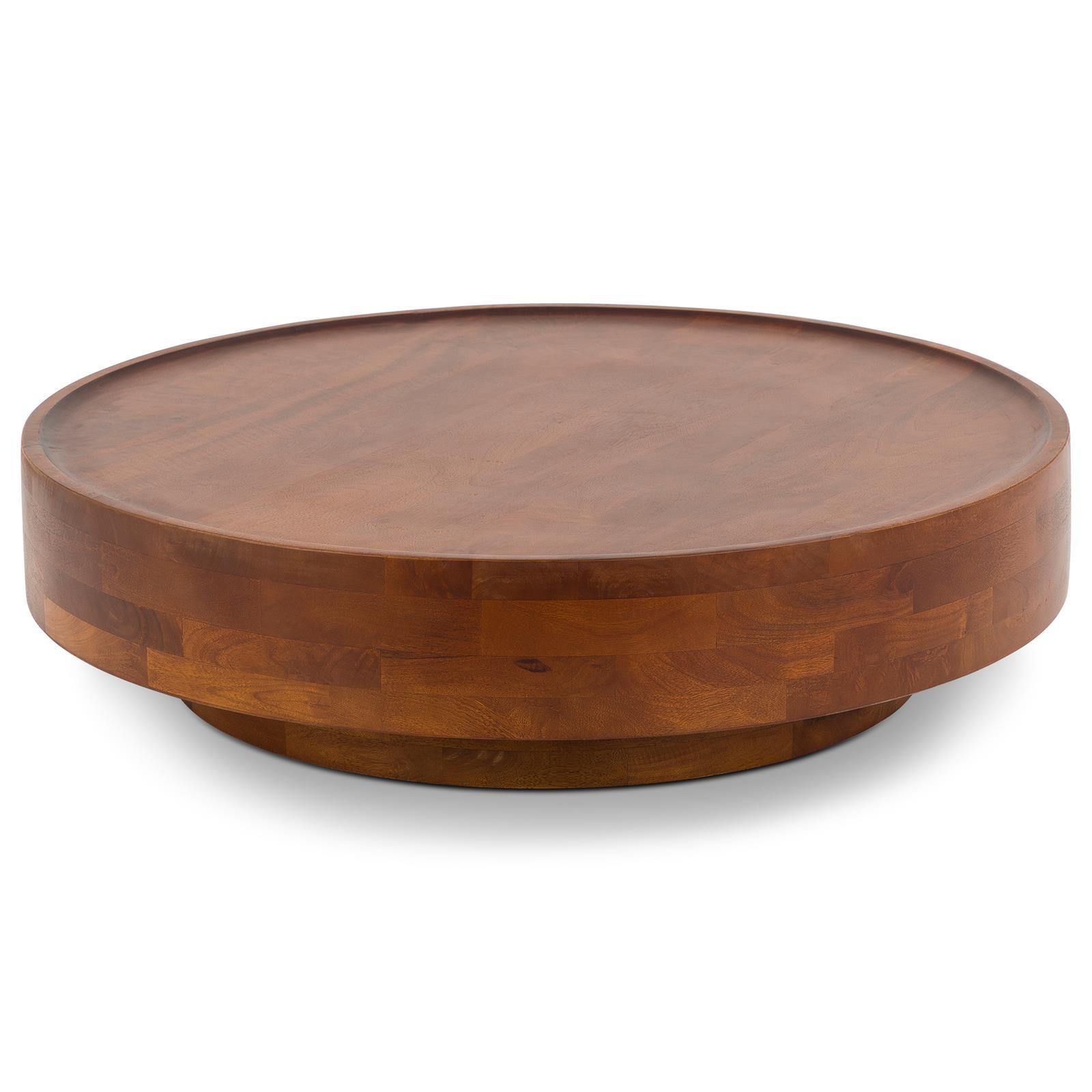 COUCHTISCH TIBET dunkelbraun - Dunkelbraun, Holz (110/110/27cm) - IDIMEX