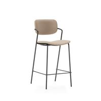 BARHOCKER Maika Beige 44/51/66 cm 2er-Set - Beige, Textil (51/66/44cm) - Calicosy