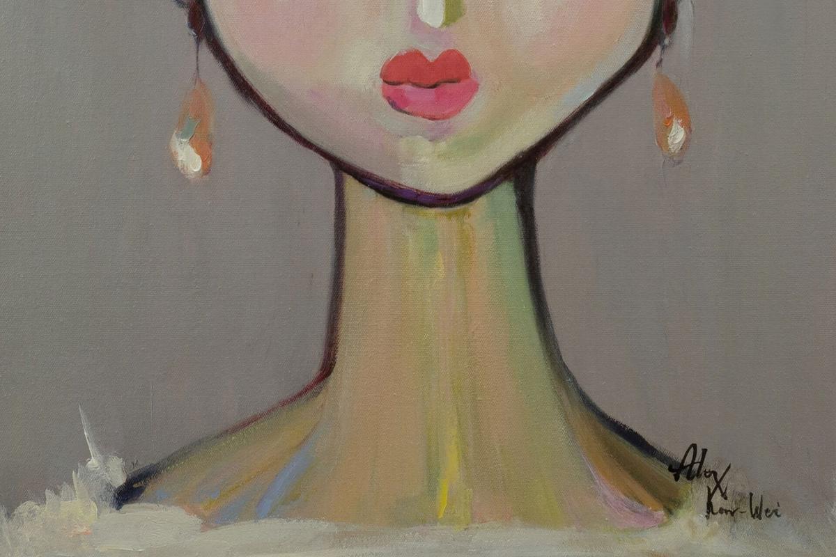 ACRYLBILD HANDGEMALT 60/90 cm - Multicolor, Holz/Textil (60/90cm) - KUNSTLOFT