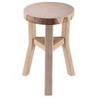 SITZHOCKER ZAHORA - Naturfarben, Holz (28/40/28cm) - CARO-Möbel