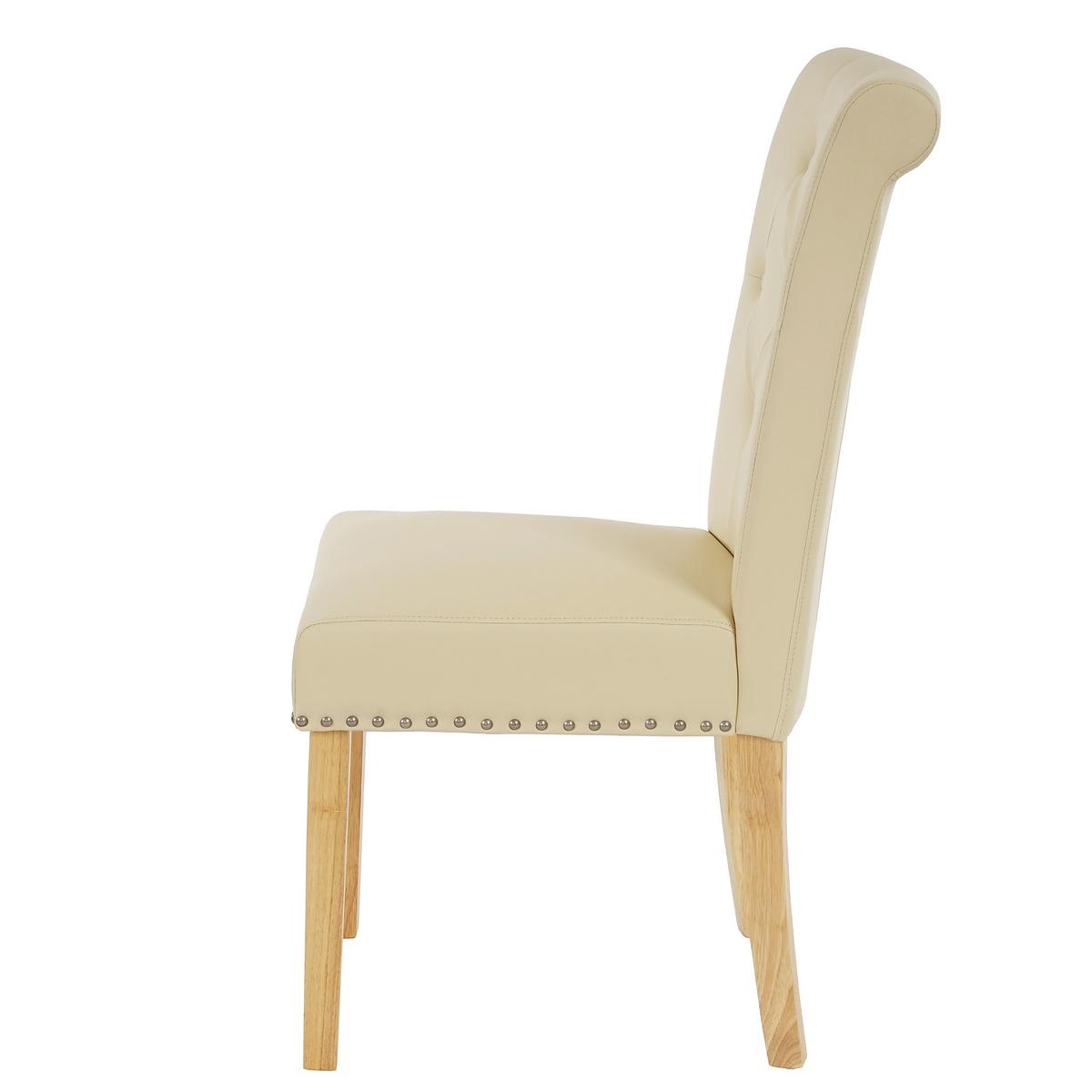ESSZIMMERSTUHL FIELD IL Beige 2er-Set - Beige/Creme, Textil (47/98/62cm) - MCW