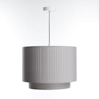 HÄNGELEUCHTE Grau 60/113 cm - Grau, Kunststoff (42/1.2/113cm) - ONZENO