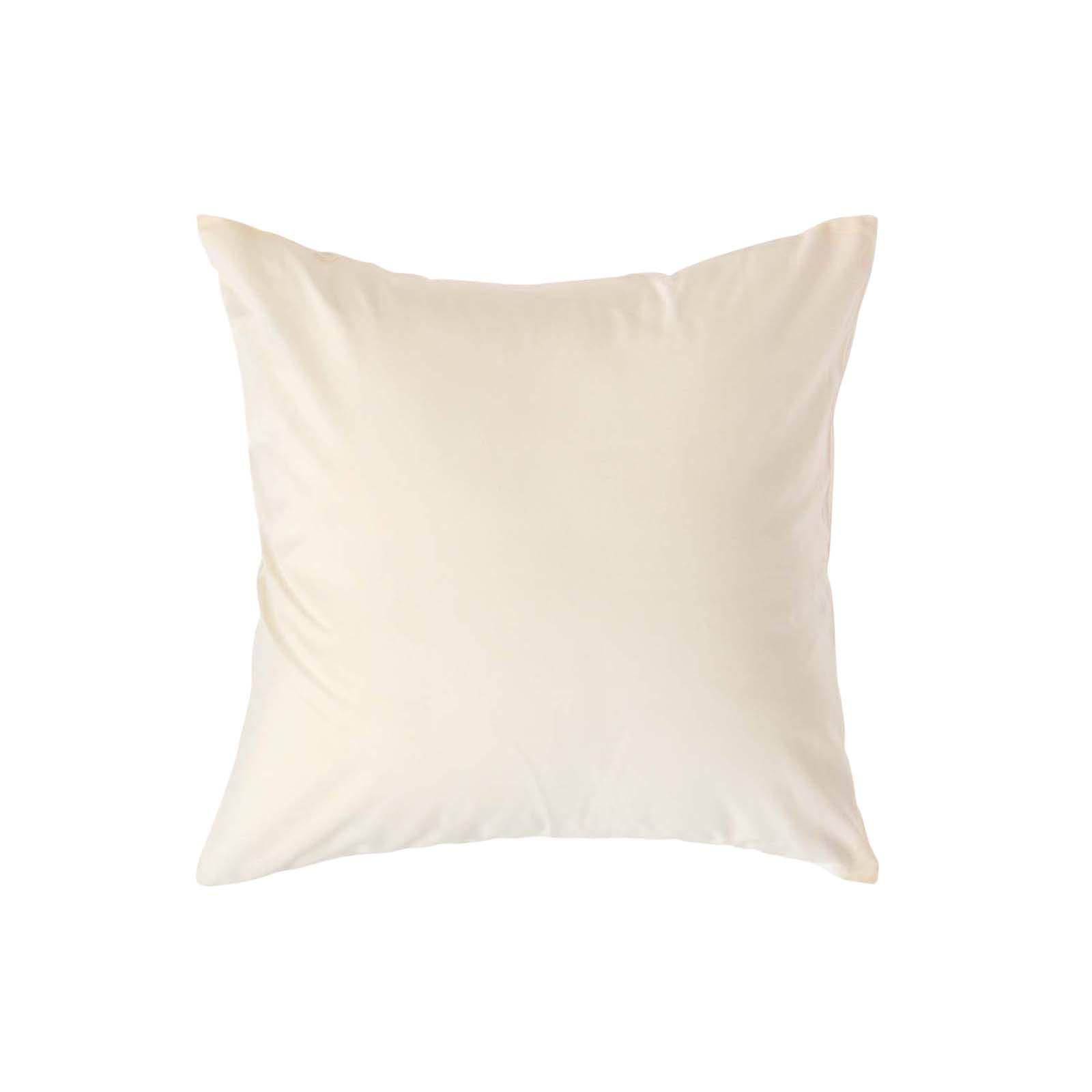 KISSENBEZUG Perkal, Ägyptische Baumwolle, Fadendichte 200 - Creme, Textil (40/40cm) - Homescapes