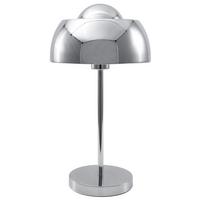 TISCHLAMPE Senette 24/24/44 cm - Silberfarben, Metall (24/24/44cm) - Beliani