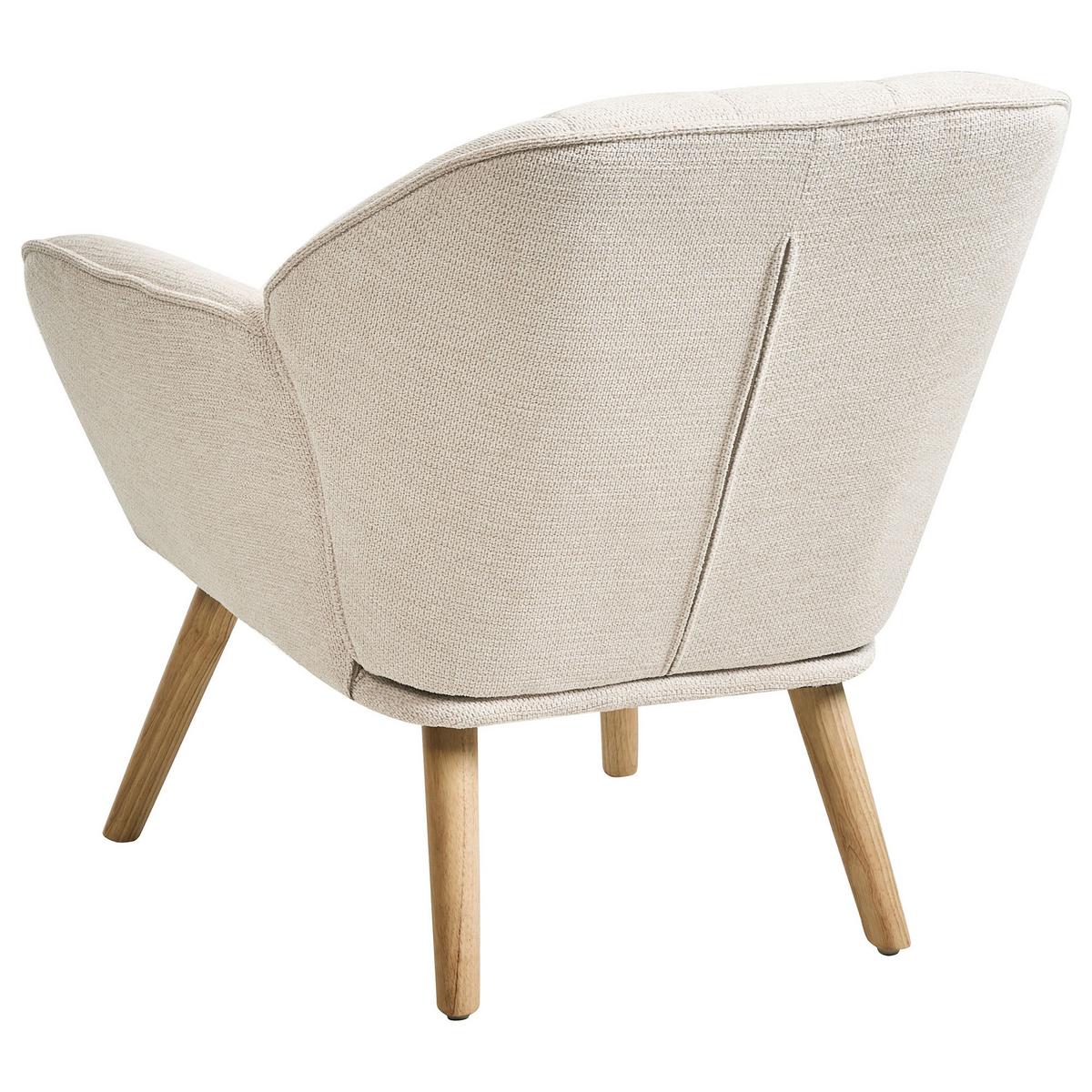 SESSEL Stoff HellbeigeTorud - Beige, Textil (79/76/72cm) - Beliani