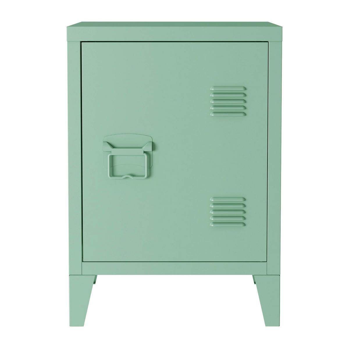 NACHTSCHRANK Inari - Pastellgrün, Metall (40/57/30cm) - [en.casa]