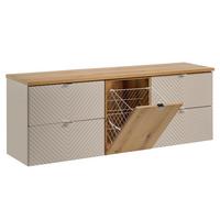 WASCHTISCHUNTERSCHRANK 160.4cm Manoa Kaschmir - Beige, Holzwerkstoff (160.4/59/40cm) - Petits-meubles