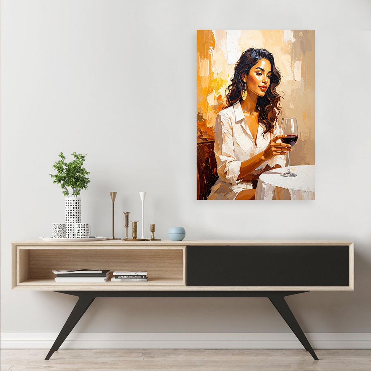 LEINWANDBILD Menschen & Charaktere 40x60cm - Beige, Textil (40/60cm) - Feeby