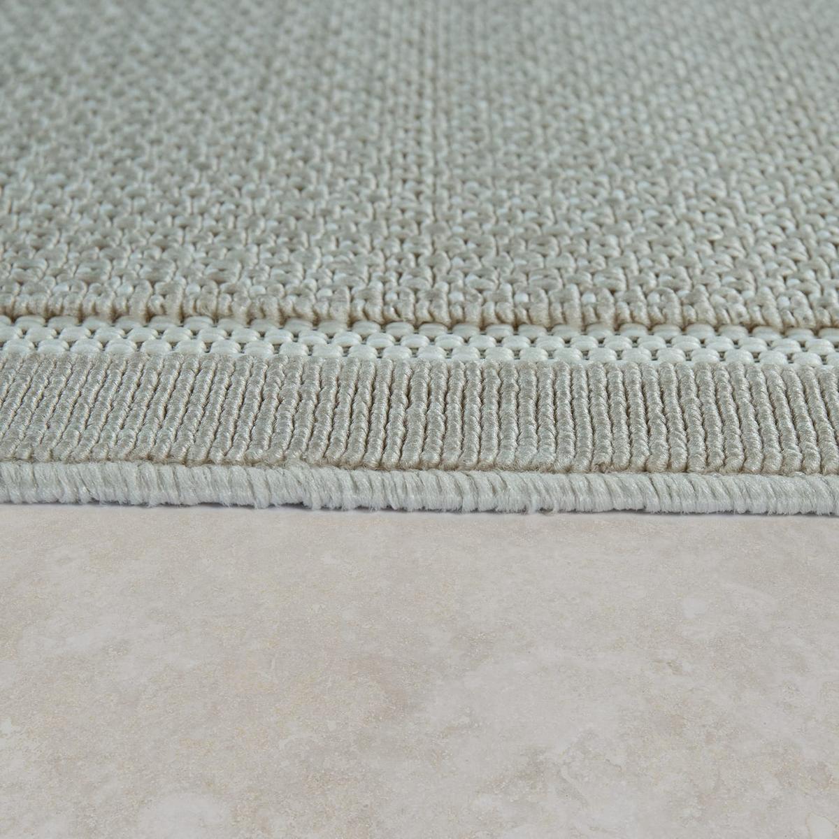OUTDOORTEPPICH, mit Bordüre, Beige, 80 x 150 cm - Beige, Textil (150/80cm) - KADIMA DESIGN