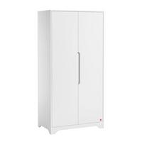 SCHRANK 2 Türen Ova Weiß - Weiß, Holzwerkstoff (88.5/179.5/52cm) - Petits-meubles