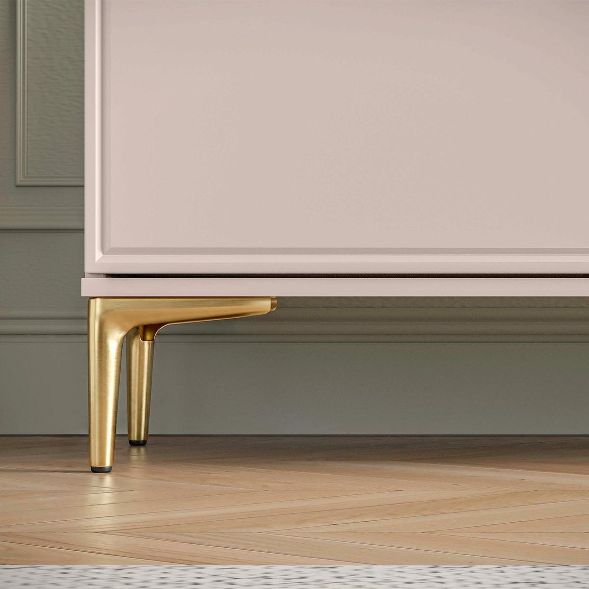 KLEIDERSCHRANK 2 Türen Sélène Kaschmir - Kaschmir, Holzwerkstoff (89/190/53cm) - Petits-meubles