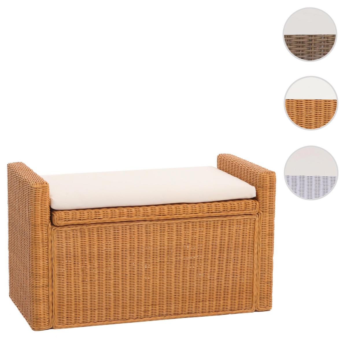 AUFBEWAHRUNGSTRUHE Braun - Hellbraun, Holz (88/51/44cm) - MCW