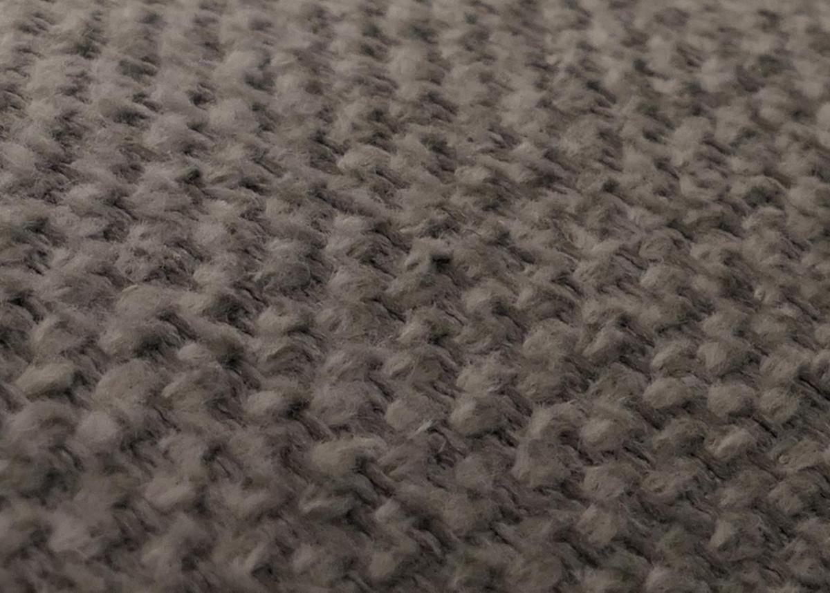 ESSZIMMERSTUHL Walnuss Dekor, Hellgrau - Walnussfarben/Hellgrau, Textil (51/80/55cm) - MCW