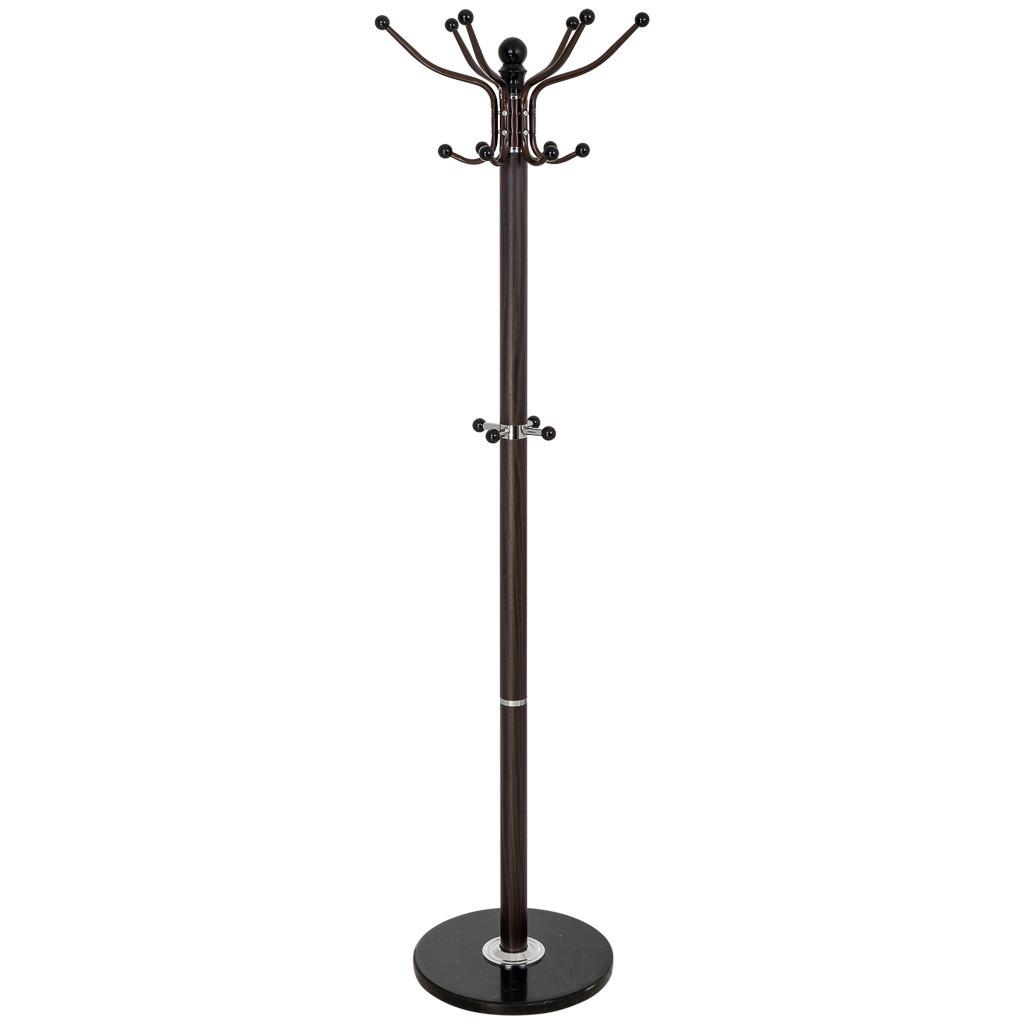 GARDEROBE aus metall 36x173cm - Braun, Metall (36/173/36cm) - Wanderlust