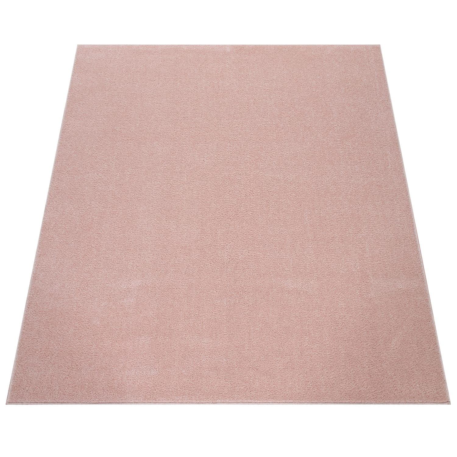 KURZFLORTEPPICH Waschbar, einfarbig, Rosa, 60 x 100 cm - Rosa, Textil (60/100cm) - KADIMA DESIGN