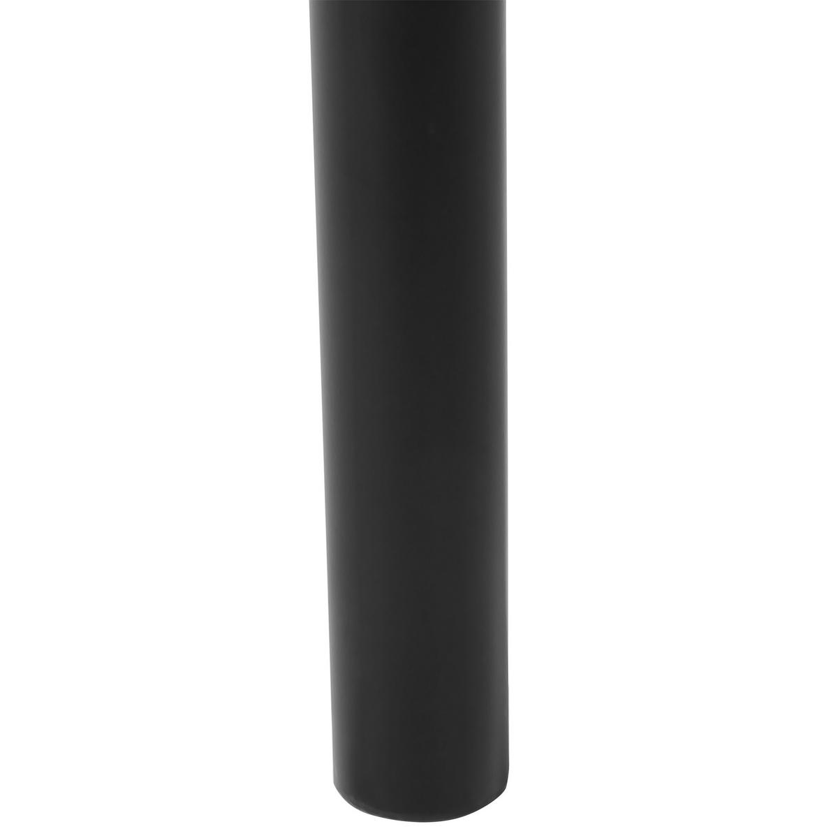 METALLBETT 180/200cm Schwarz Lyra - Schwarz, Metall (180/200cm) - Beliani