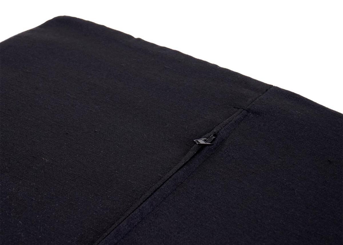 SITZBANK AUFBEWAHRUNGSBOXEN Schwarz - Schwarz, Holz (75/47/40cm) - MCW