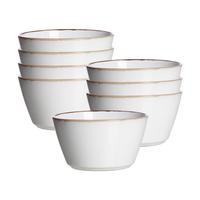 MÜSLISCHALEN Visby Weiß ø 14 cm 8er Set - Weiß, Keramik (14cm) - Ritzenhoff Breker