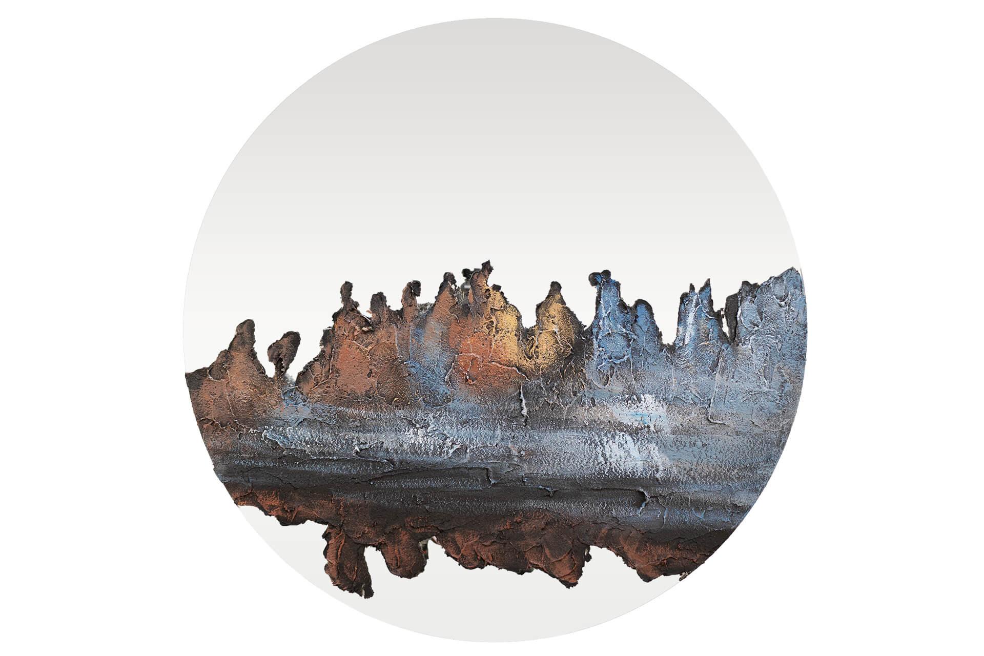WANDSPIEGEL Braun 60/60 cm - Braun, Glas (5.05/60/2cm) - KUNSTLOFT