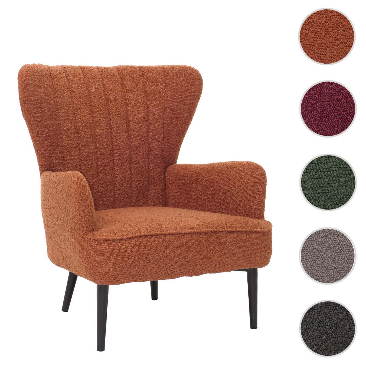 LOUNGE-SESSEL Orange - Orange, Textil (75/80/78cm) - MCW