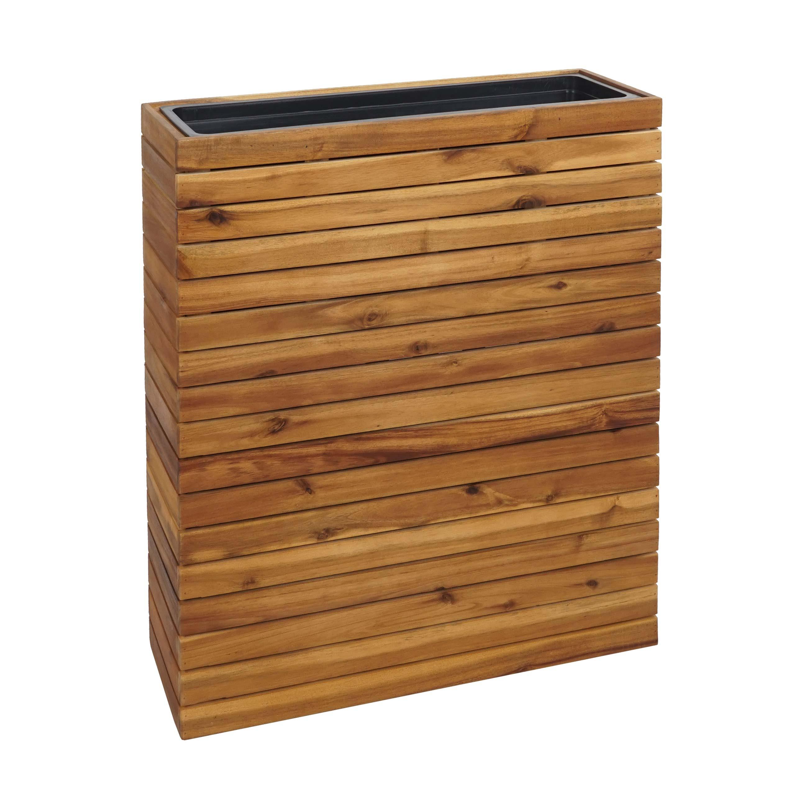 PFLANZKASTEN Braun - Braun, Holz (63/77/23cm) - MCW