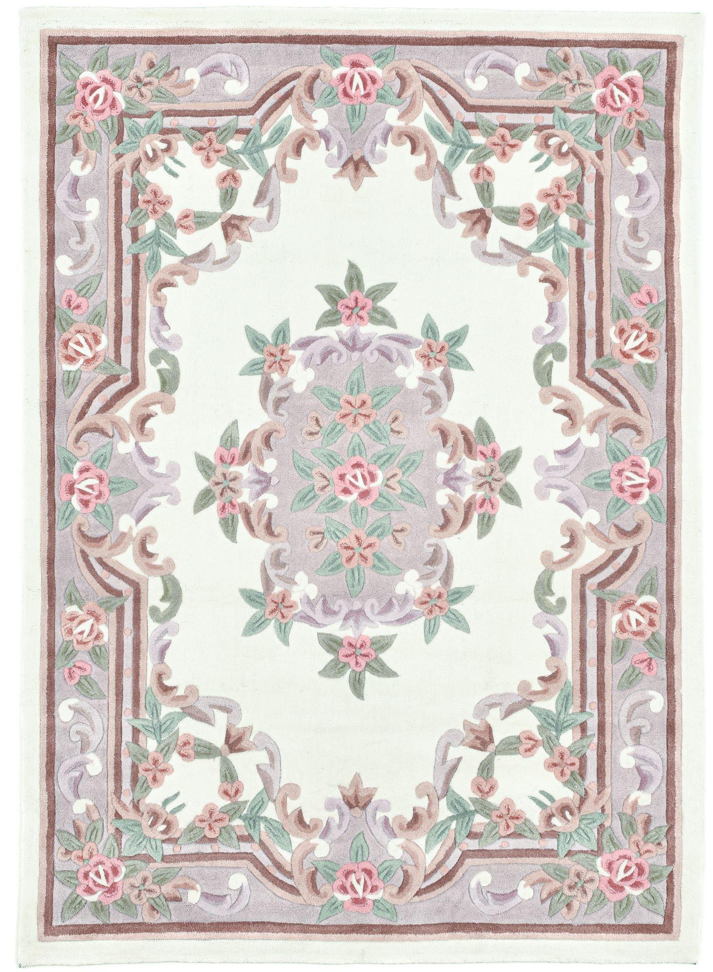 HANDTUFTTEPPICH Ming 120x180 cm - Beige, Textil (120/180cm) - THEKO