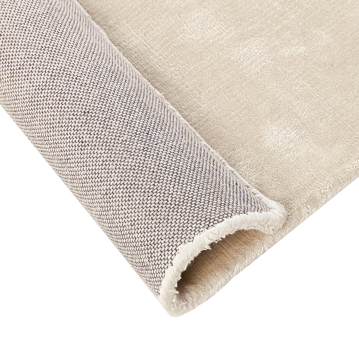KURZFLOR-TEPPICH Beige 80/300 cm Gesi II - Beige, Textil (80/300cm) - Beliani