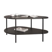 COUCHTISCH LORIEN 90/65/45 cm Rechteckig, Schwarz - Schwarz, Holzwerkstoff/Metall (65/90/45cm) - Idohome