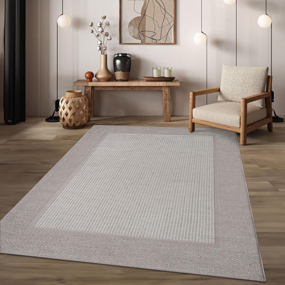 OUTDOORTEPPICH Boho Beige Creme 80 x 250 cm - Beige, Kunststoff (80/250cm) - TT Home