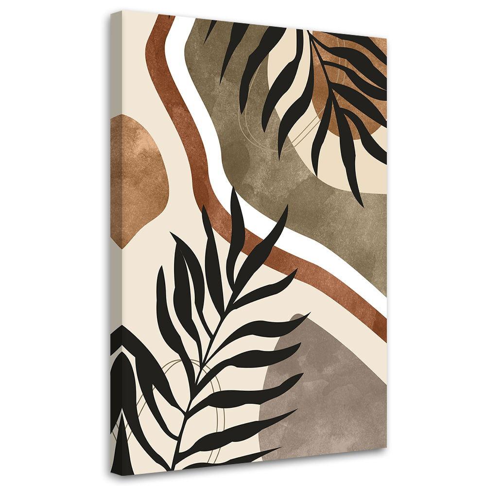 KUNSTDRUCK Beige 80/120 cm - Beige, Textil (80/120cm) - KUNSTLOFT