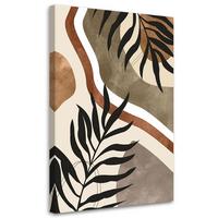 KUNSTDRUCK Beige 80/120 cm - Beige, Textil (80/120cm) - KUNSTLOFT
