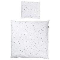 BABYBETTWÄSCHE Sternenzauber grau 80 x 80 cm - Weiß, Textil (80/80cm) - Roba
