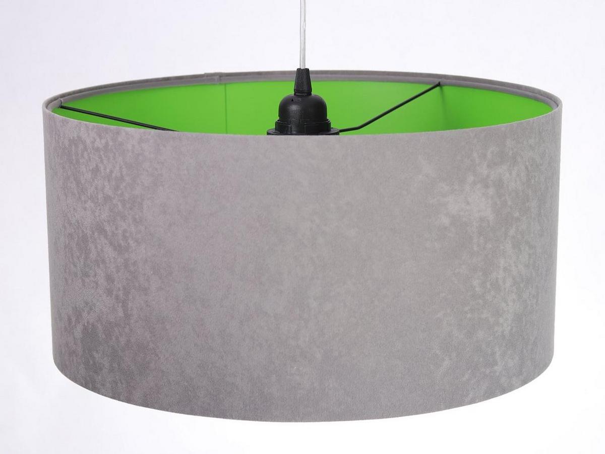 HÄNGELEUCHTE Grau 60/30 cm - Grau/Grün, Kunststoff (60/1.1/30cm) - ONZENO
