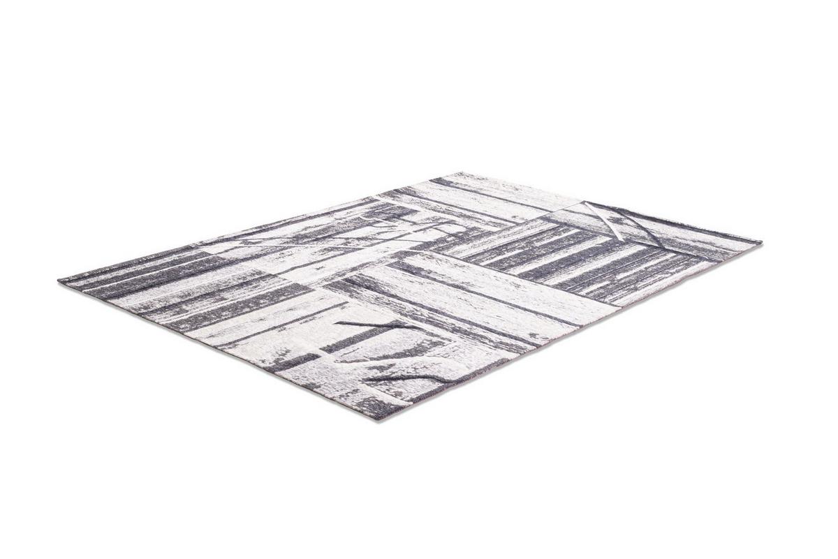 FLACHWEBTEPPICH Keitum 160x230 cm - Grau, Textil (160/160cm) - Sansibar SYLT