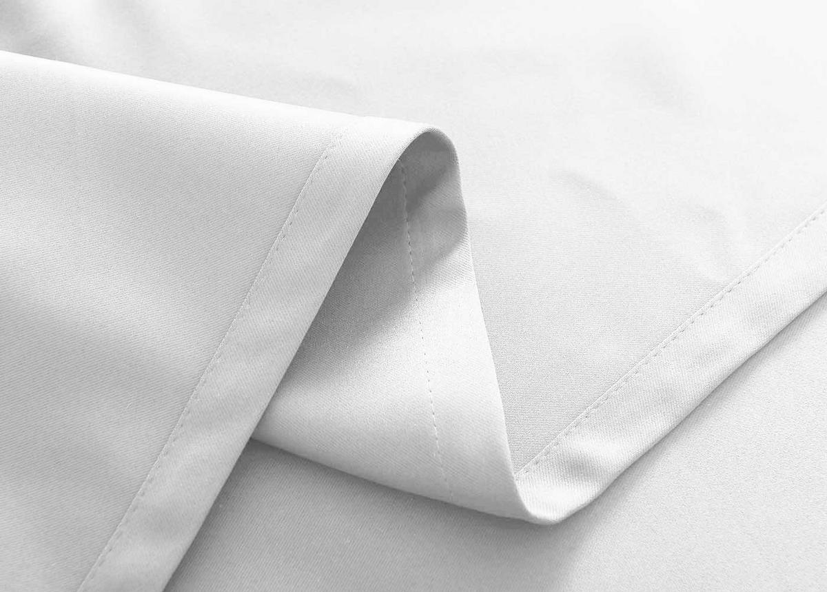 VORHANG 2ER SET NEWYORK HxB 225x140 cm Weiß - Weiß, Textil (140/225cm) - Gardinenbox