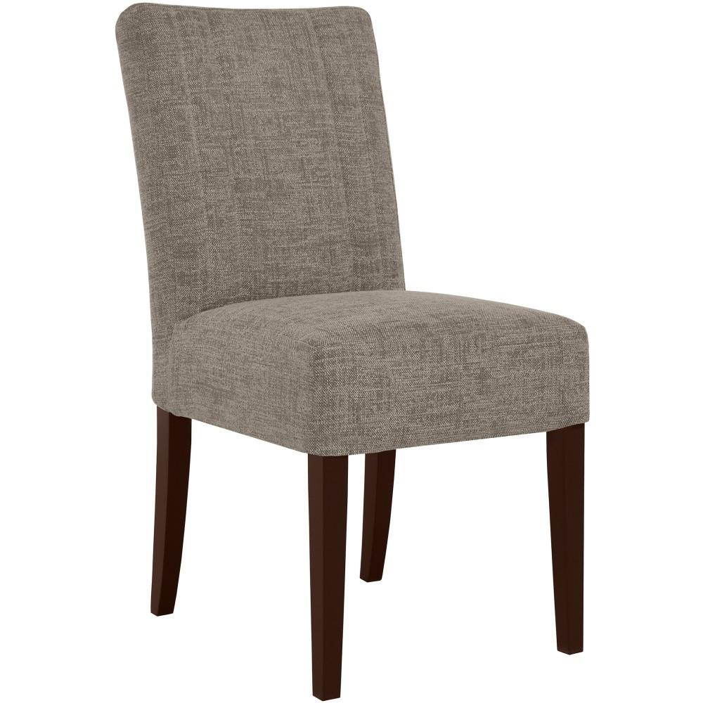 STUHL FREYA mit wengefarbenen Holzbeinen, Polsterstuhl, Hellbraun - Hellbraun/Wengefarben, Holz (47/94/42cm) - Beautysofa