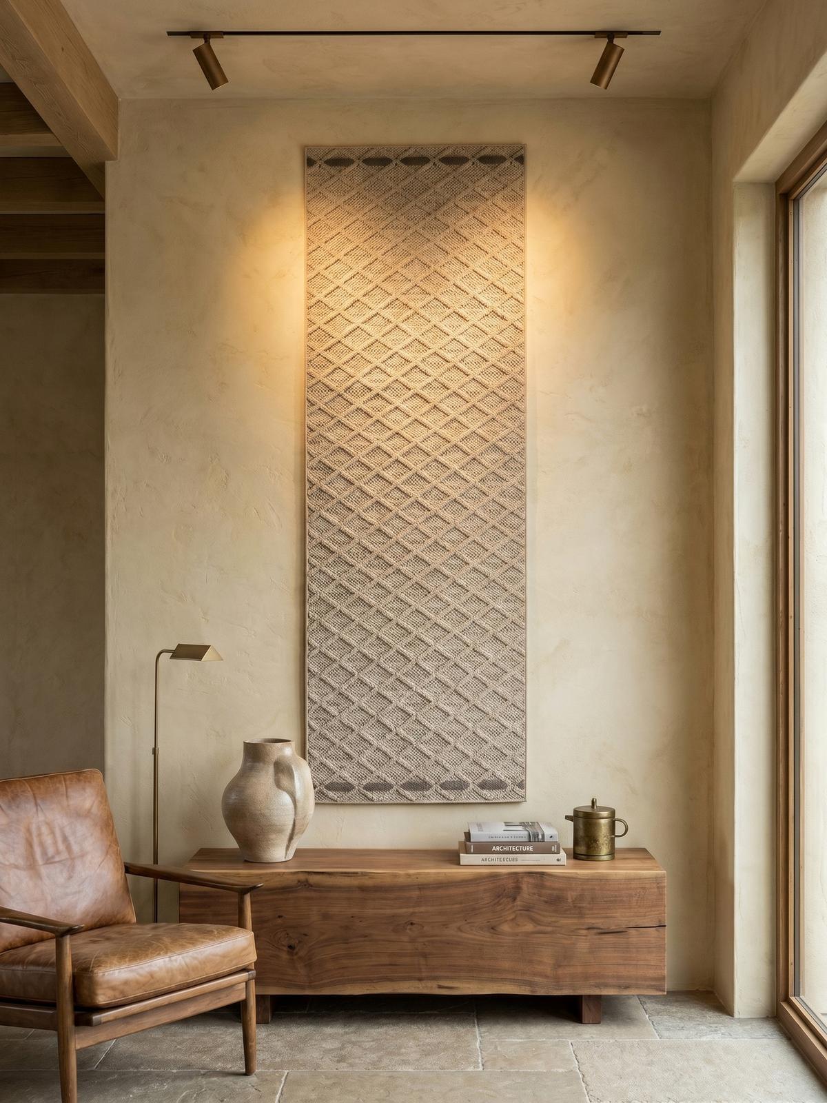 TEPPICH Outdoor IMST in Beige, mit Rautenmuster, 80 x 250 cm - Beige, Textil (80/250cm) - KADIMA DESIGN