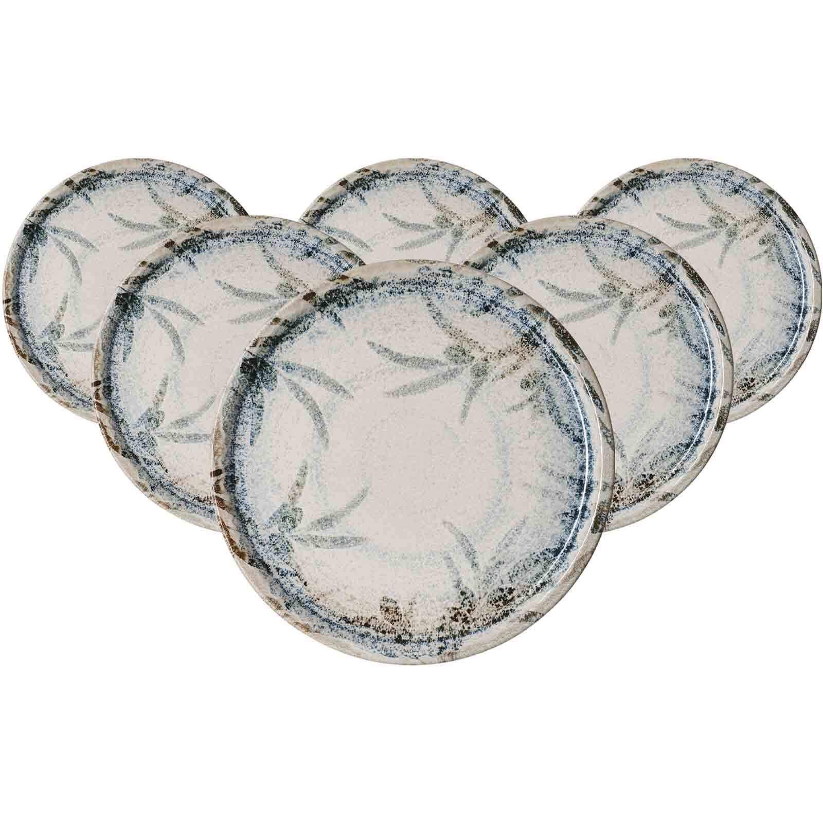 PIZZATELLER Todi blau ø 30 cm 6er Set - Blau, Keramik (30cm) - Ritzenhoff Breker