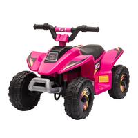 KINDER-ELEKTRO-QUAD Kunststoff Metall Rosa - Rosa, Kunststoff (72/40/45.5cm) - HOMCOM