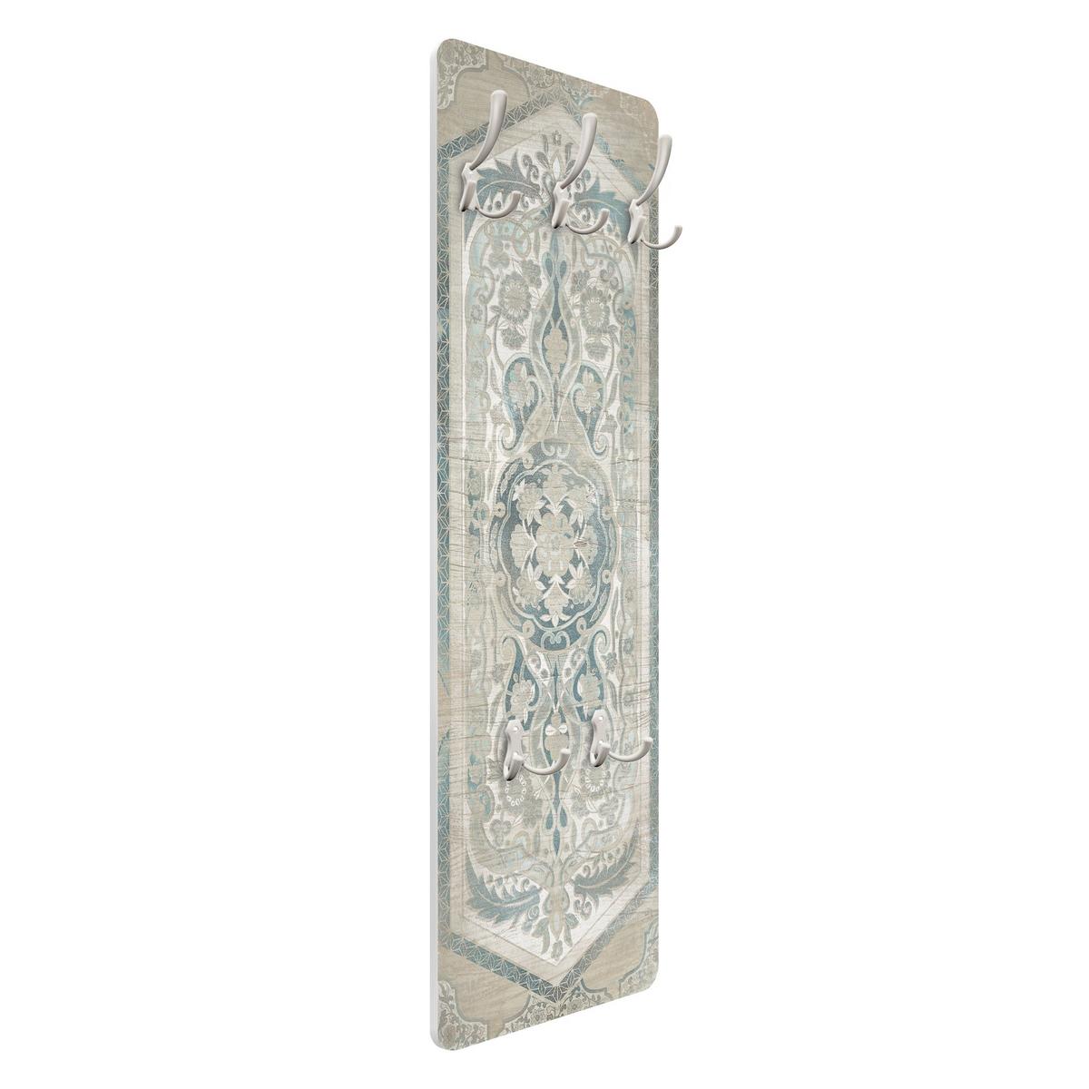 WANDGARDEROBE - Holzpaneel persisch Vintage IV 34/105 cm - Weiß, Holzwerkstoff (34/105/1.6cm) - Bilderwelten