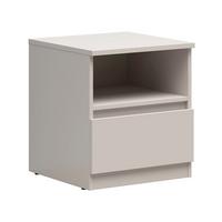 NACHTTISCH Edwin Kaschmir - Beige, Holzwerkstoff (45/50.5/45cm) - Petits-meubles