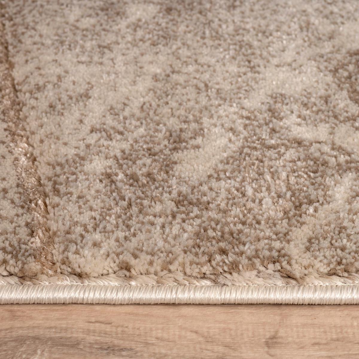 KURZFLORTEPPICH, abstrakt, aus Polypropylen, Florhöhe 11 mm, Beige, 240 x 340 cm - Beige, Textil (340/240cm) - KADIMA DESIGN