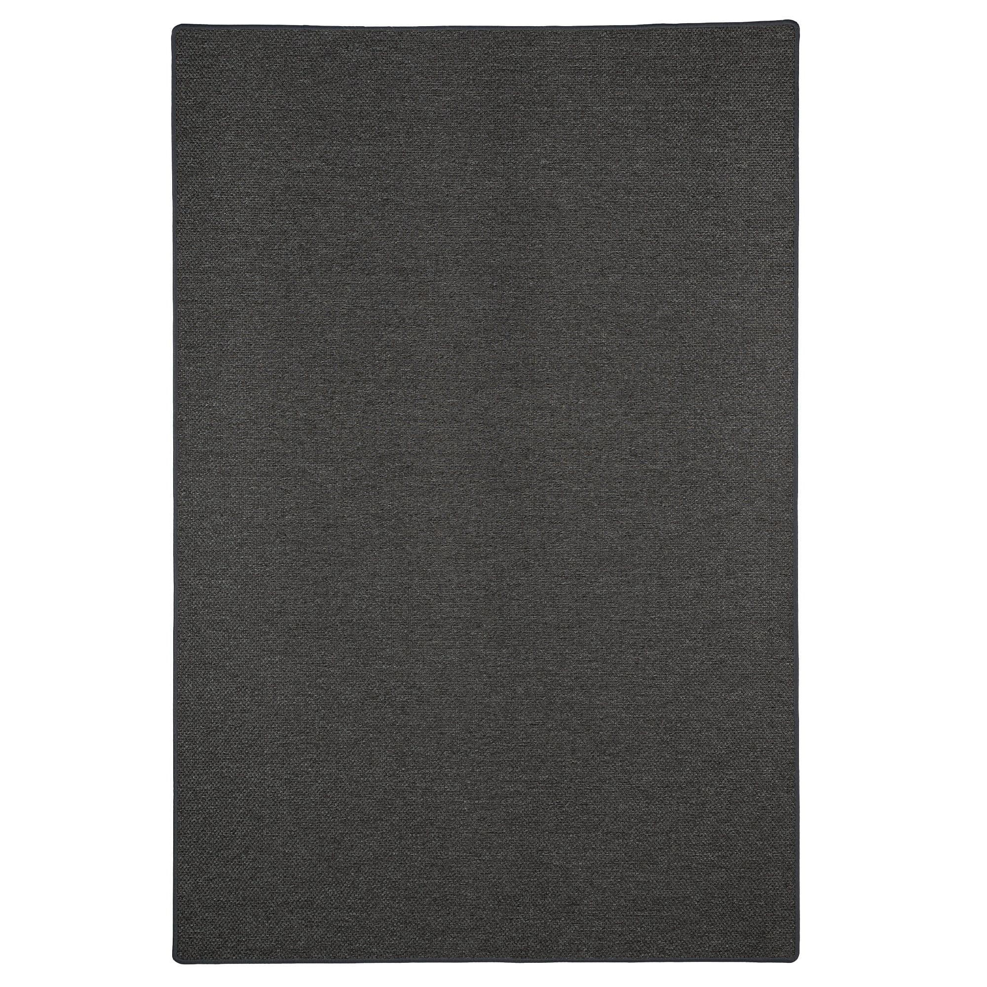 FLACHGEWEBE NATUR TEPPICH BENTZON - Anthrazit, Textil (100/400cm) - Snapstyle