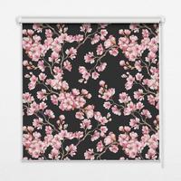INNENROLLO - Fensterrollo - Rollo - 60x40 cm - Blüten vom Baum - Pink, Kunststoff (60/140/0.5cm) - TULUP