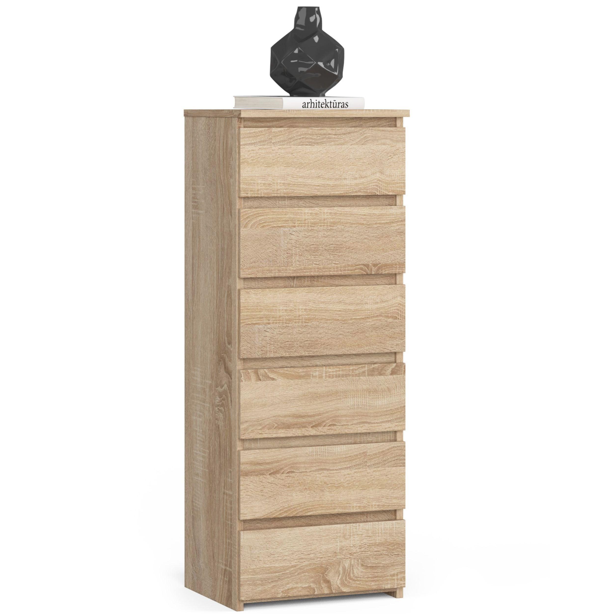 KOMMODE Eiche Sonoma 109/40/35 - Sonoma Eiche, Holzwerkstoff (40/109/35cm) - RAUMHIRSCH FURNITURE