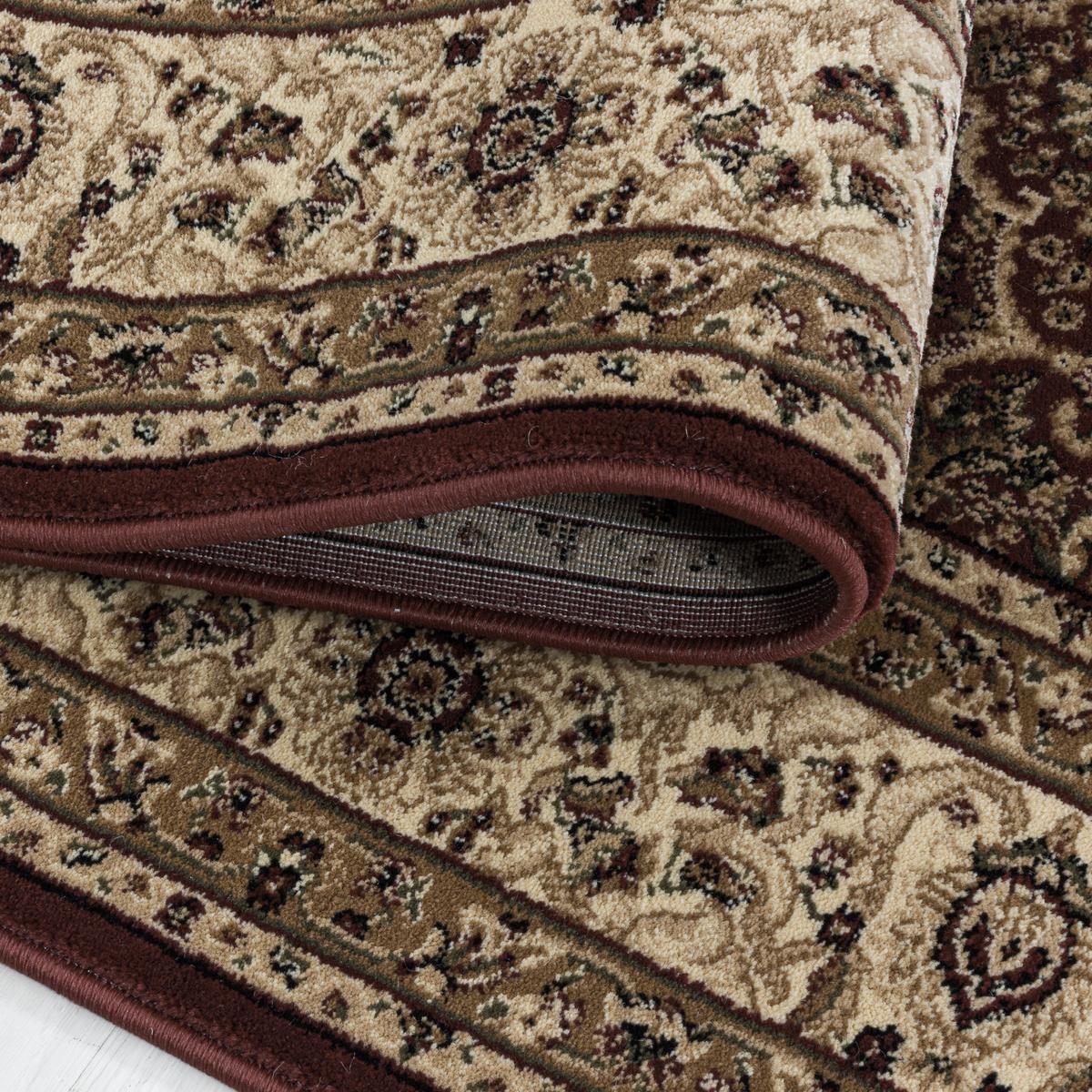 TEPPICH Kurzflor GEISLER in Rot, orientalisch, aus Polypropylen, 80 x 150 cm - Rot, Textil (150/80cm) - KADIMA DESIGN
