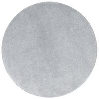 HOCHFLOR LUXUS VELOURS TEPPICH TOUCH RUND - Grau, Textil (100/100cm) - Snapstyle