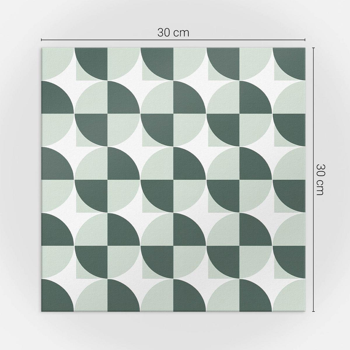WANDPANEEL 9 Stück 30x30 cm selbstklebend Circona - Schieferfarben, Kunststoff (30/1.6/30cm) - Wallfluent